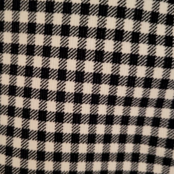 Talbots Gingham, Corduroy high waisted slimming Pant Sz 12 NWT - Picture 4 of 12